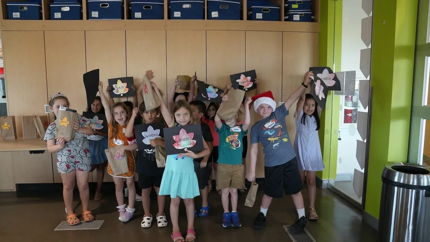 Kids enjoying hands-on, age-appropriate activities in a LingoStars Spanish class