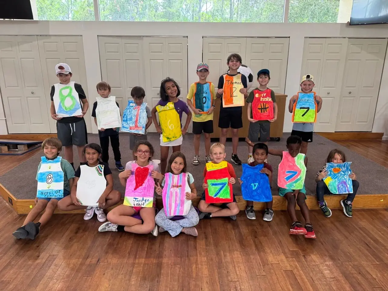 Children at a LingoStars Spanish immersion workshop in Naples, FL