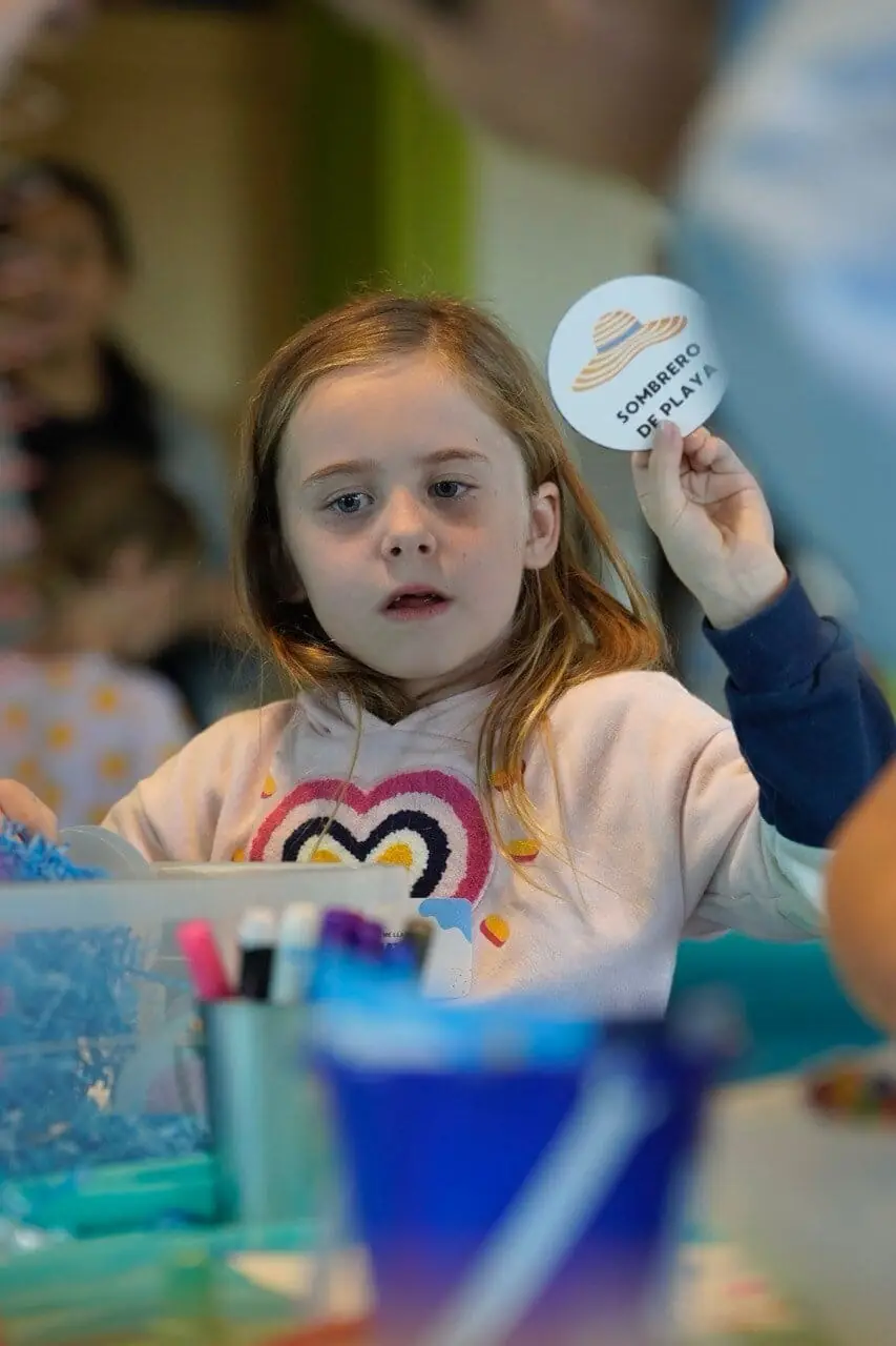 Children at a LingoStars Spanish immersion workshop in Naples, FL