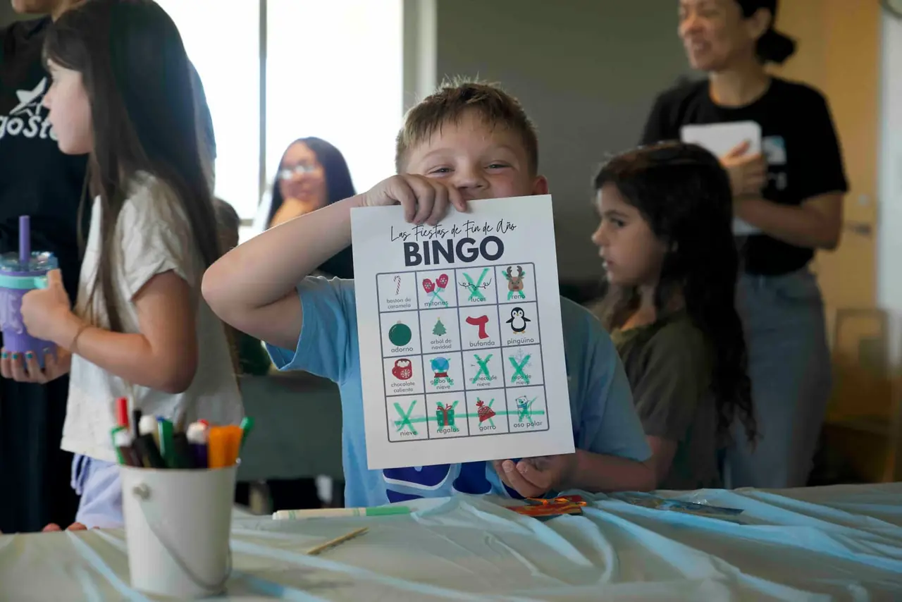 Children at a LingoStars Spanish immersion workshop in Naples, FL