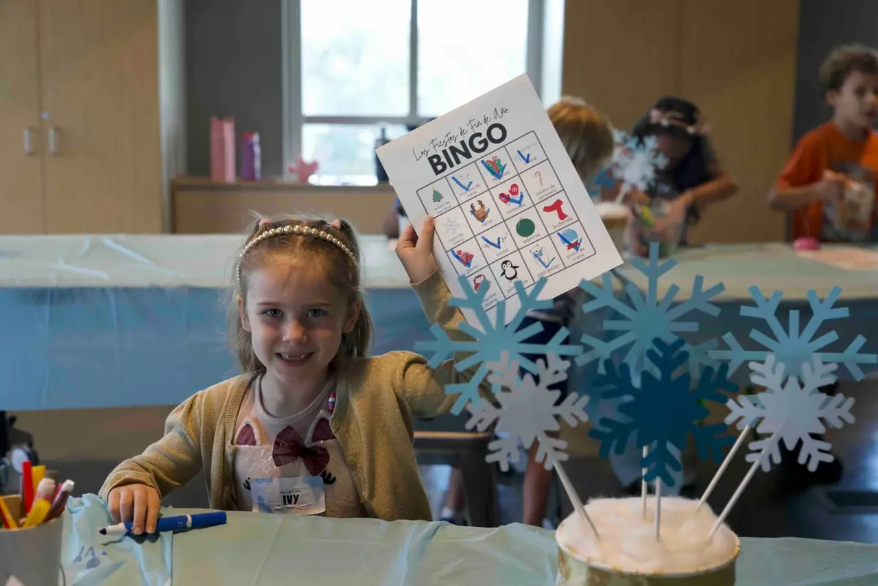 Children at a LingoStars Spanish immersion workshop in Naples, FL
