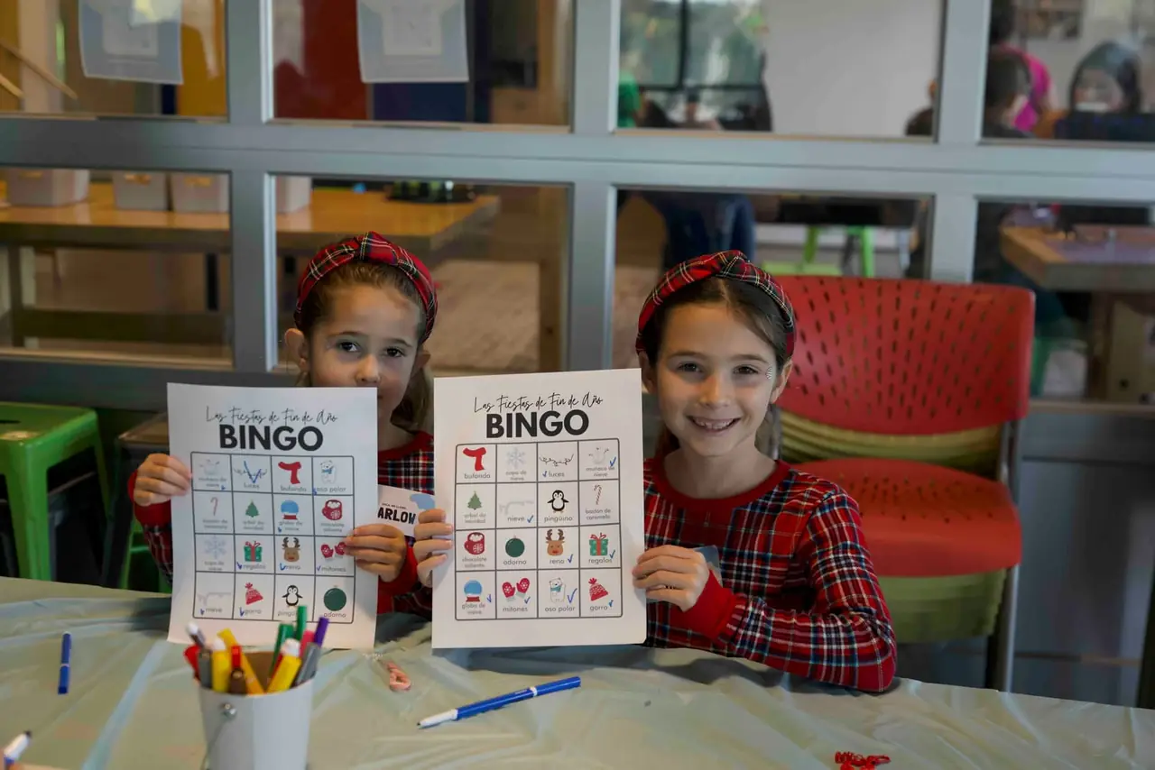 Children at a LingoStars Spanish immersion workshop in Naples, FL