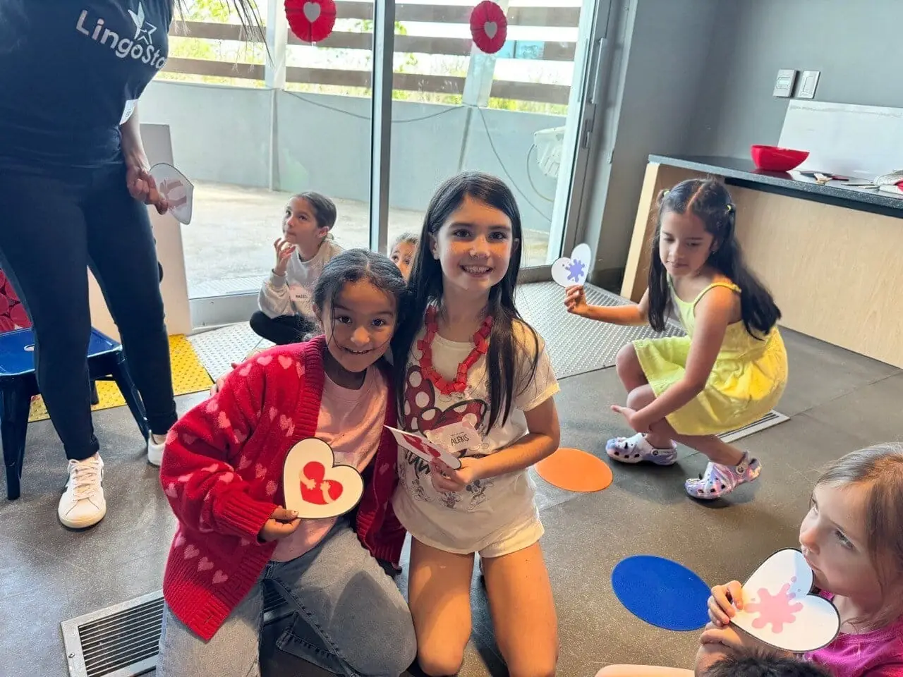 Children at a LingoStars Spanish immersion workshop in Naples, FL