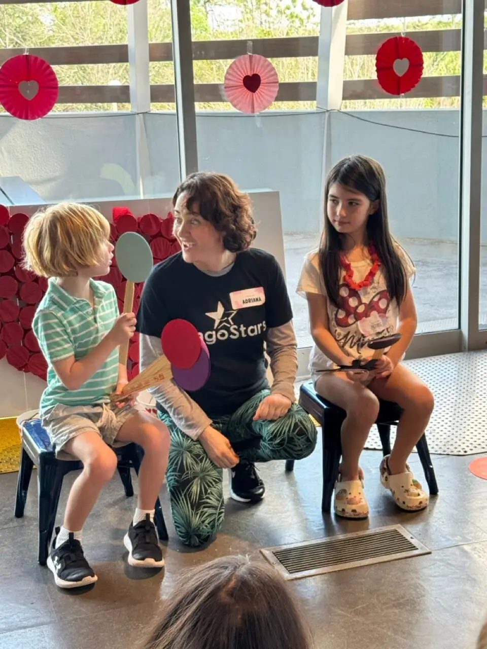 Children at a LingoStars Spanish immersion workshop in Naples, FL