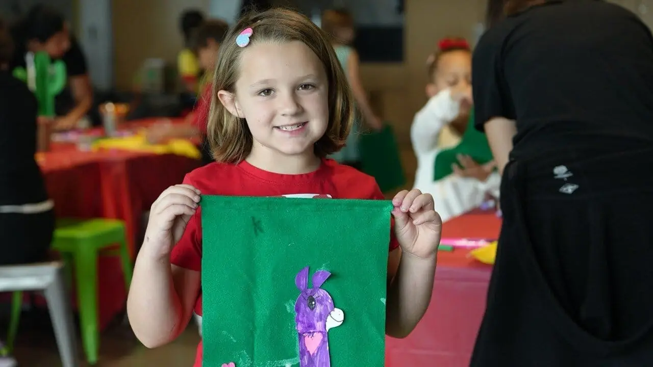 Children at a LingoStars Spanish immersion workshop in Naples, FL