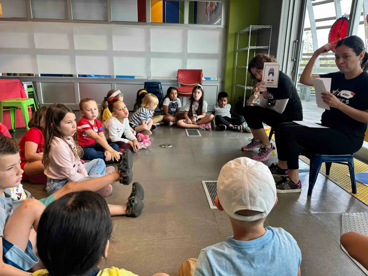 Children at a LingoStars Spanish immersion workshop in Naples, FL