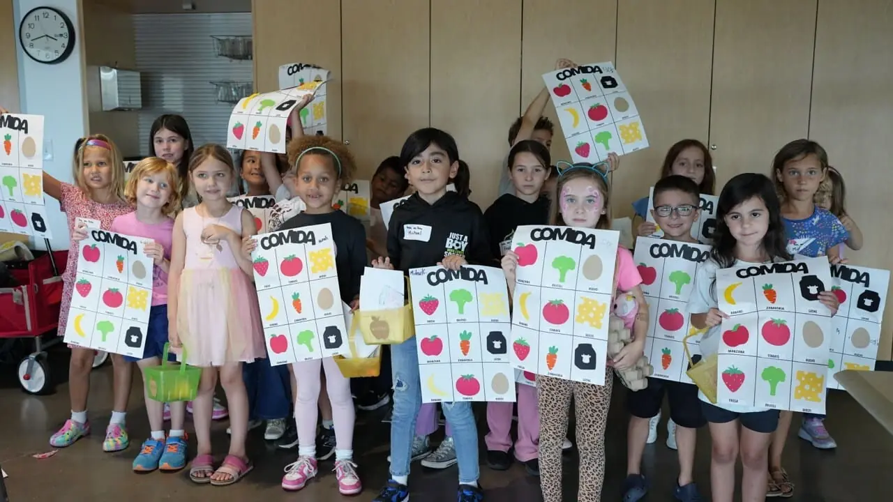 Children at a LingoStars Spanish immersion workshop in Naples, FL