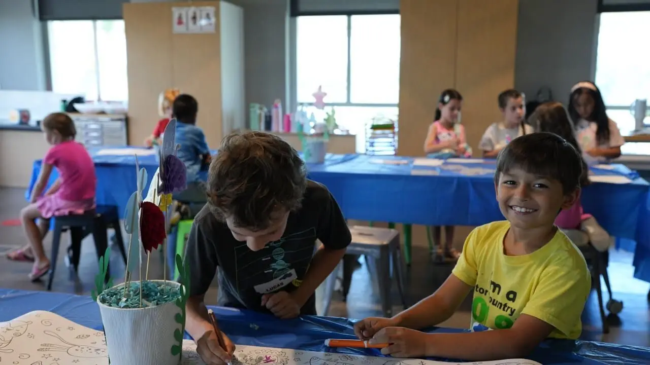 Children at a LingoStars Spanish immersion workshop in Naples, FL