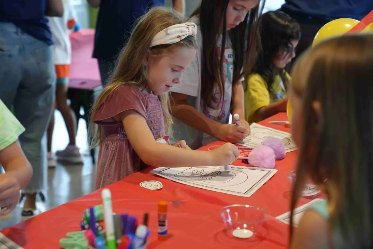 Children at a LingoStars Spanish immersion workshop in Naples, FL