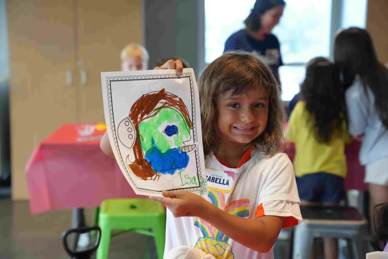 Children at a LingoStars Spanish immersion workshop in Naples, FL