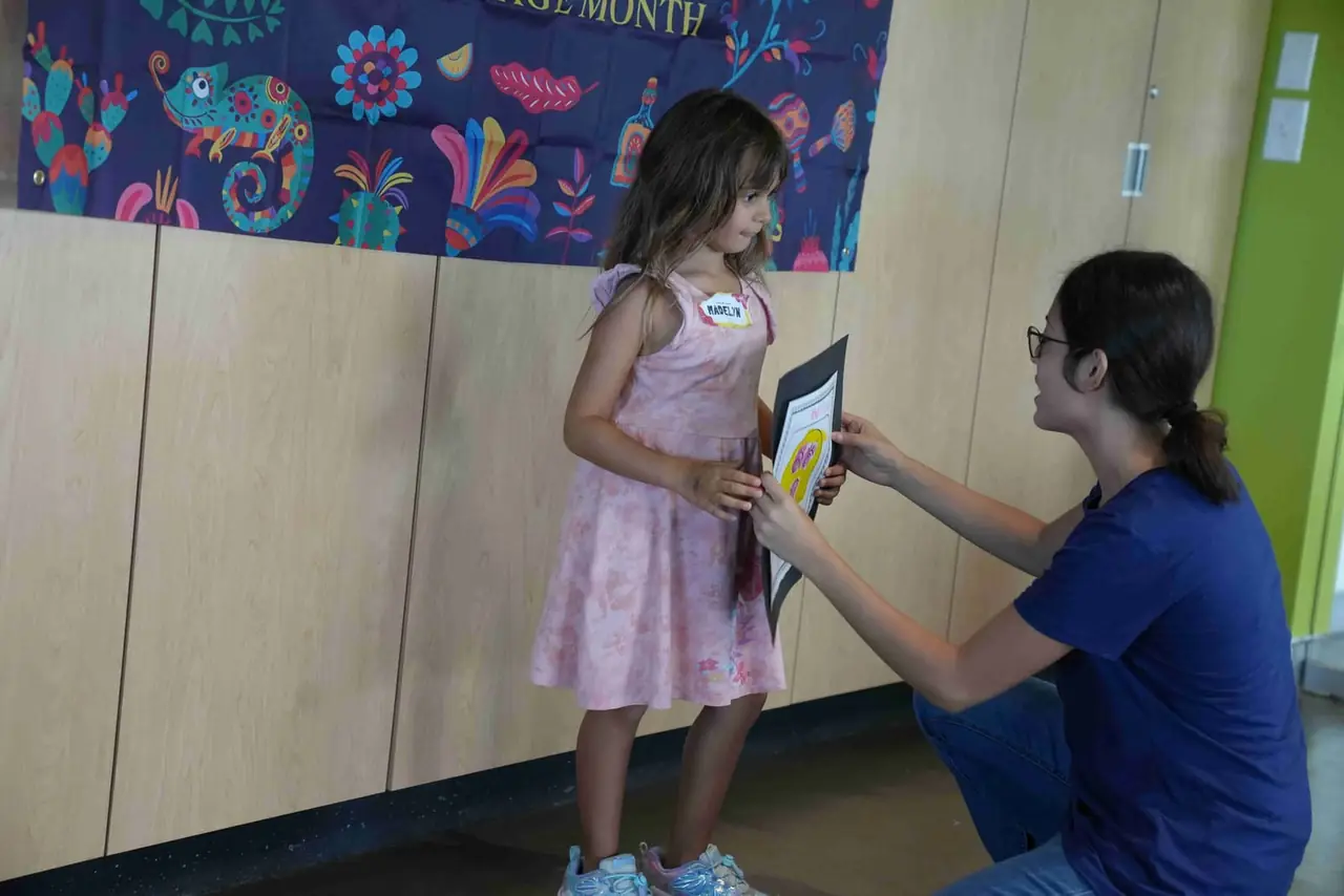 Children at a LingoStars Spanish immersion workshop in Naples, FL