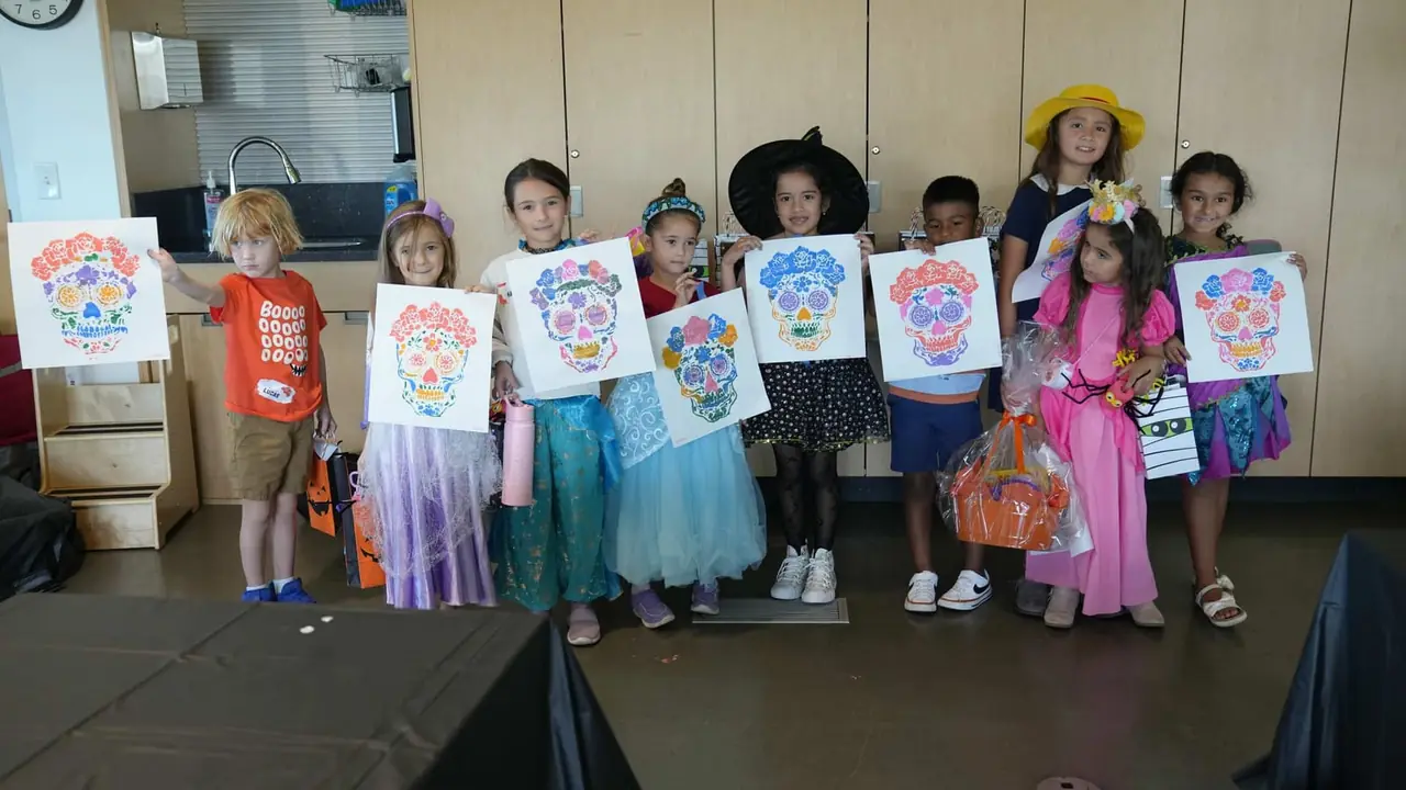 Children at a LingoStars Spanish immersion workshop in Naples, FL