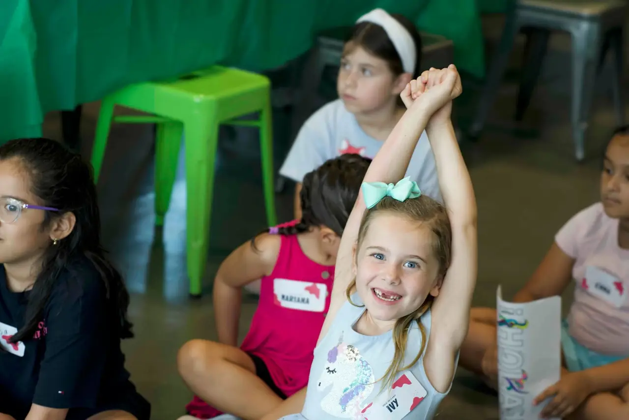 Children at a LingoStars Spanish immersion workshop in Naples, FL