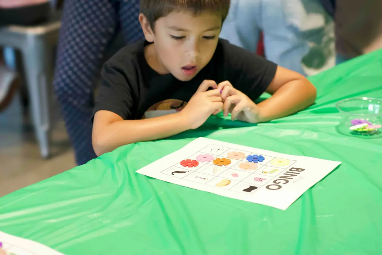 Children at a LingoStars Spanish immersion workshop in Naples, FL